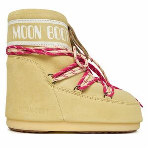 Hótaposó Moon Boot Mb Icon Low Suede Laces 80D1409670 Sárga kép