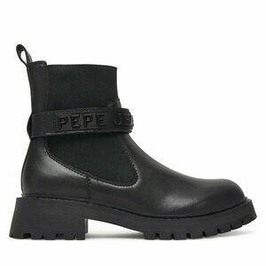 Bokacsizma Pepe Jeans Stacy Glow W PLS500026 Fekete kép