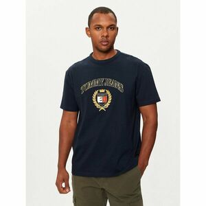 Tommy Jeans Póló DM0DM19690 Sötétkék Regular Fit kép
