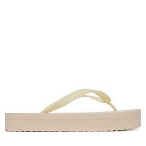 Flip-flops Calvin Klein Jeans Beach Sandal Flatform Tpu YW0YW01830 Bézs kép