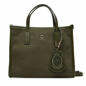 Táska Tommy Hilfiger City Small Tote Melton AW0AW17852 Khaki kép
