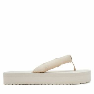 Flip-flops Calvin Klein Jeans Beach Sandal Flatform Ttxr Satin YW0YW01723 Bézs kép