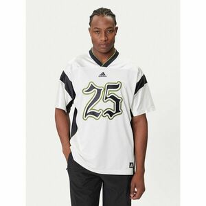 adidas Póló Football JY2762 Fehér Oversize kép