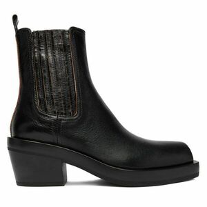 Bokacsizma AGL D775508PGAMAZZ0000 Fekete kép