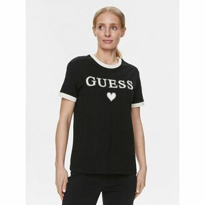 Guess Póló Caryl V4RI04 K8FQ4 Fekete Regular Fit kép