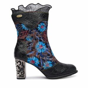 Bokacsizma Laura Vita Ledao 01 Fekete kép