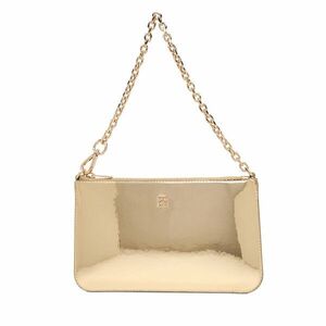 Táska Tommy Hilfiger Th Icon Chain Shoulder Pouch Met AW0AW18219 Arany kép
