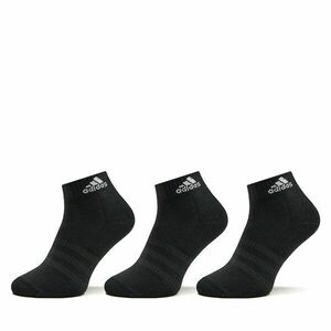 Rövid zoknik adidas Cushioned Sportswear Ankle Socks 3 Pairs IC1277 Fekete kép