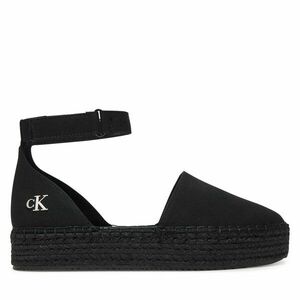 Espadrilles Calvin Klein Jeans Flatform Espadrille Sling Mg YW0YW01735 Fekete kép