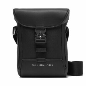 Válltáska Tommy Hilfiger Th Modern Flap Mini Reporter AM0AM13940 Fekete kép