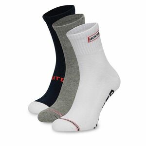 Hosszú zoknik Hunter AS_HUNTER_01Z_SS25 (3-PACK) Fehér kép