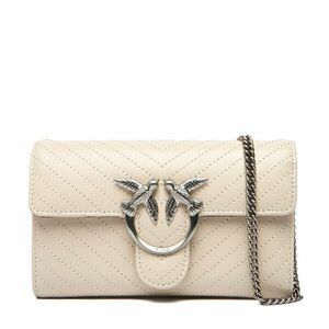 Táska PINKO Love One Wallet Light AI 25-26 PLTT 105344 A2JC Ekru kép