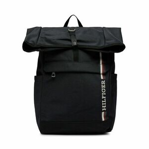 Hátizsák Tommy Hilfiger Th Monotype Rolltop Backpack AM0AM11792 Sötétkék kép