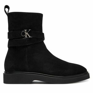 Bokacsizma Calvin Klein Ankle Boot W/ Metal Logo Sue HW0HW02664 Fekete kép