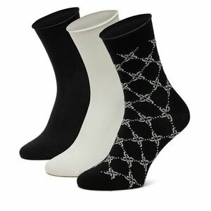 Hosszú zoknik Nine West BR_NW_01_Z_SS25 (3 PACK) Színes kép