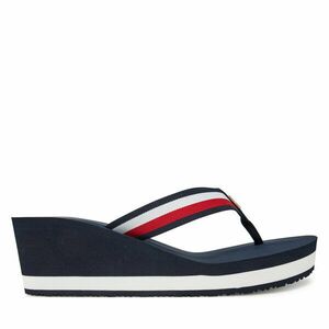 Flip-flops Tommy Hilfiger Th Corporate Wedge Beach Sandal FW0FW08520 Sötétkék kép