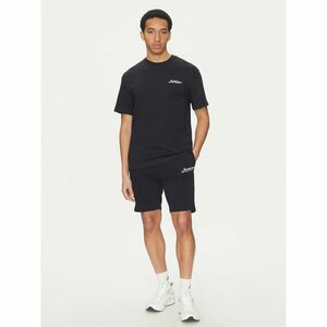 Jack & Jones Póló és rövidnadrág szett Beau 12277466 Sötétkék Relaxed Fit kép