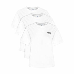 Reebok 3 db póló RK25194CCW Fehér Regular Fit kép