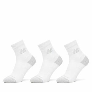 Hosszú zoknik New Balance Active Cushion Quarter Socks LAS35204WT Fehér kép