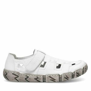 Félcipő Rieker L0362-80 Fehér kép