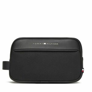 Smink táska Tommy Hilfiger Th Foundation Washbag AM0AM13747 Fekete kép