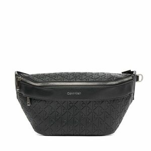 Övtáska Calvin Klein Emblem Emboss Waistbag LV04D3205G Fekete kép