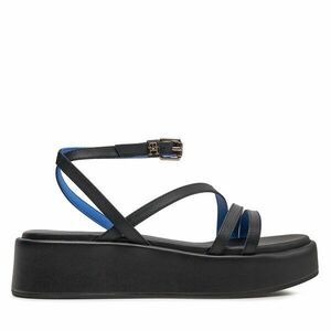 Szandál Tommy Hilfiger Th Strap Platform FW0FW07728 Fekete kép
