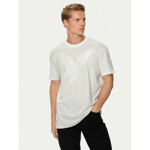 Armani Exchange Póló 6DZTAD ZJ9TZ 1116 Fehér Regular Fit kép