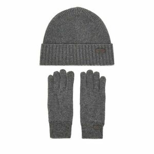 Sapka és kesztyű szett Barbour Carlton MGS0091GY15 Szürke kép