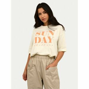 Kaffe Póló Harries 10508588 Bézs Relaxed Fit kép