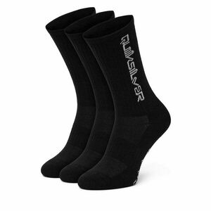 Hosszú zoknik Quiksilver AS_QUIKSILVER_100W_SS25 (3-PACK) Fekete kép