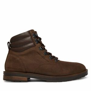 Bakancs Tommy Hilfiger Cleated Hilfiger Wrm Hook Boot FM0FM05699 Barna kép