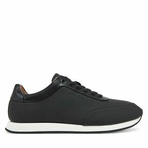 Sportcipők Calvin Klein Low Prof Runn Laceup Rubb Lth HM0HM01707 Fekete kép