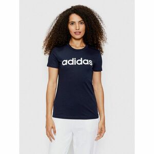 adidas Póló Loungewear Essentials Logo H07833 Sötétkék Slim Fit kép