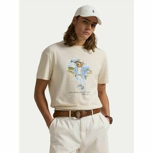 Polo Ralph Lauren Póló 710969630001 Bézs Custom Slim Fit kép