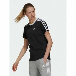 adidas Póló Essentials 3-Stripes GS1379 Fekete Loose Fit kép