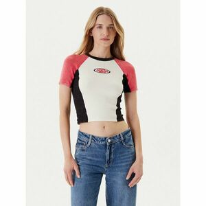 Guess Póló W5YR44 Z2YJ2 Ekru Regular Fit kép