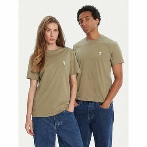 AMI Paris Póló HTS060.724 Khaki Regular Fit kép