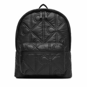 Hátizsák Calvin Klein Puffer Round Backpack LV04D3141G Fekete kép
