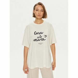 Weekend Max Mara Póló Xanadu 2425946041600 Ekru Oversize kép