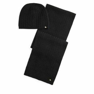 Sál és sapka szett LAUREN RALPH LAUREN 454P04471001 Fekete kép