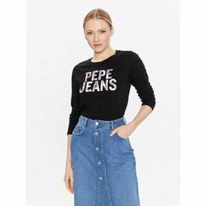 Pepe Jeans Póló Luna PL505394 Fekete Regular Fit kép