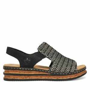 Szandál Rieker 62971-00 Fekete kép