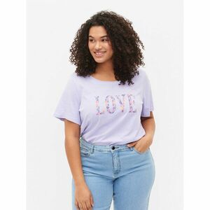 Zizzi Póló V50224B Lila Regular Fit kép