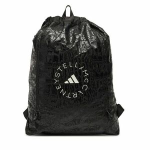 Tornazsák adidas by Stella McCartney Gymsack Croc AOP Shine JY4205 Fekete kép