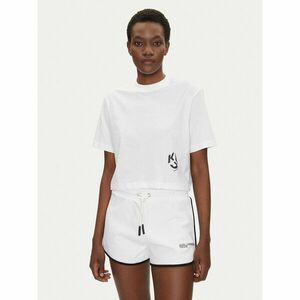 Karl Lagerfeld Jeans Póló A2W17076 Fehér Cropped Fit kép