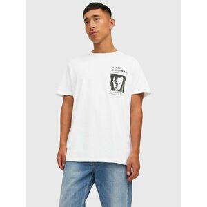 Jack & Jones Póló Home 12222006 Fehér Regular Fit kép