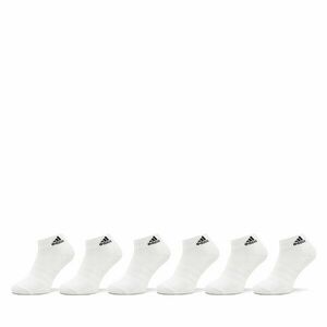Rövid zoknik adidas Cushioned Sportswear Ankle Socks 6 Pairs HT3442 Fehér kép