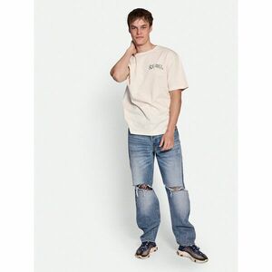 Redefined Rebel Póló 221030 Bézs Boxy Fit kép