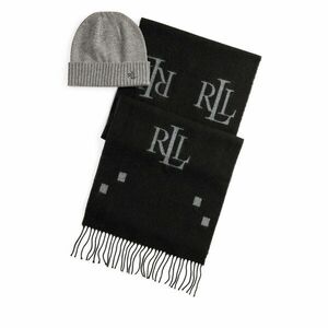 Sál és sapka szett LAUREN RALPH LAUREN LAUREN RALPH LAUREN-454P04457 Fekete kép